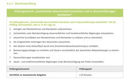 Vorschaubild Schriftliche Abschussprüfung I