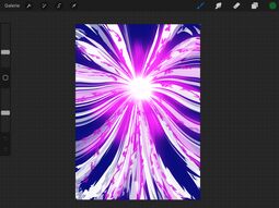 Vorschaubild Arbeitsfläche auf dem iPad