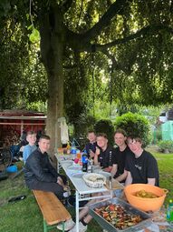 Vorschaubild Nach weiteren 75km sind wir jetzt gut gestärkt in Hamm. 😋
