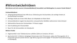 Vorschaubild Ideen