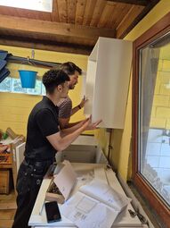 Vorschaubild Neue Küche im Schulgarten