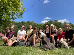 Vorschaubild Heute wurden wir sehr herzlich im Hundezentrum Holt begrüßt und durften sofort anfangen, mit den Hunden zu spielen und zu arbeiten. 🐶