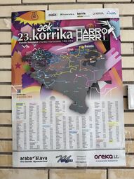 Vorschaubild Der Marsch, um auf die baskische Sprache aufmerksam zu machen, zieht sich durch ganz Navarra,
