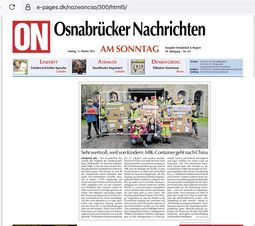 Vorschaubild Quelle: ON am Sonntag, Artikel/Foto: J. Lintel (15.10.2024)