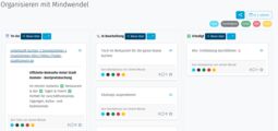 Vorschaubild Projektorganisation mit der Spalten-Funktion von Mindwendel